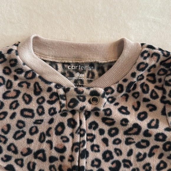 NWT Carter’s Fleece Onesie - Picture 3 of 5